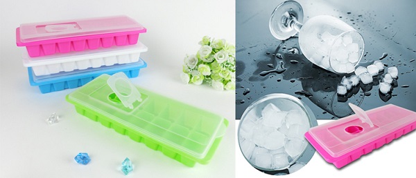 Sử dụng khay nhựa đá tủ lạnh hợp lý
